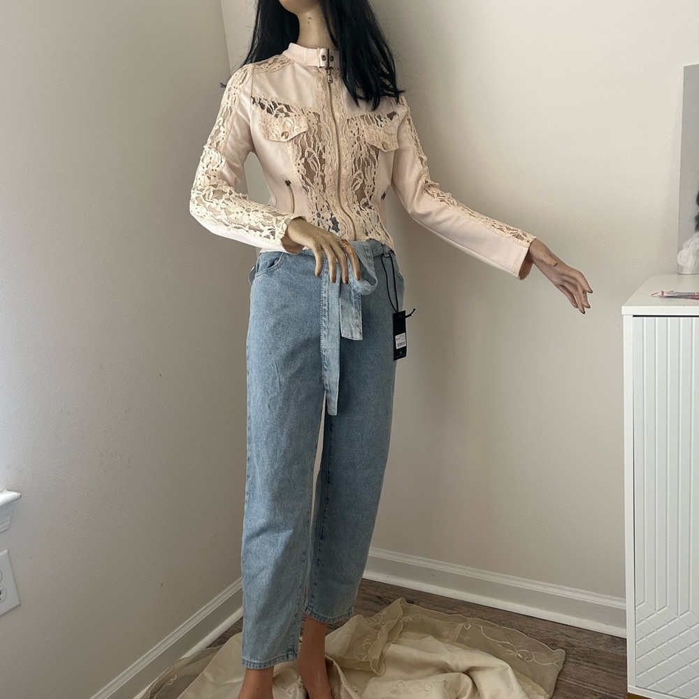 Casual Blue Boyfriend Jeans